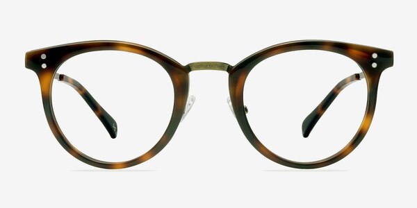 Nostalgia Caramel Acetate-metal Eyeglass Frames