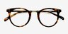 Nostalgia Caramel Acetate-metalEyeglass Frames from EyeBuyDirect, Closed View