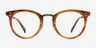 Nostalgia Cinnamon AcetateEyeglass Frames from EyeBuyDirect, Front View