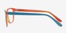 Joy Blue AcetateEyeglass Frames from EyeBuyDirect, Side View