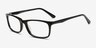 Merry Black AcetateEyeglass Frames from EyeBuyDirect, Angle View