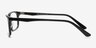 Merry Black AcetateEyeglass Frames from EyeBuyDirect, Side View