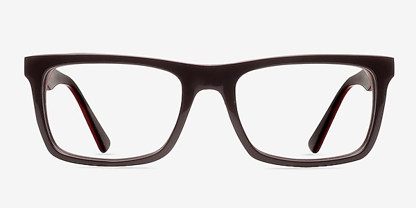 Plum Coffee Acetate Eyeglass Frames
