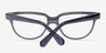 Treasure Gray AcetateEyeglass Frames from EyeBuyDirect, Closed View