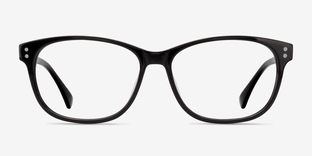 Delight Black AcetateEyeglass Frames from EyeBuyDirect, Front View
