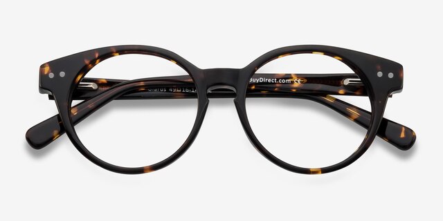 Glarus Tortoise AcetateEyeglass Frames from EyeBuyDirect, Closed View
