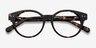 Glarus Tortoise AcetateEyeglass Frames from EyeBuyDirect, Closed View