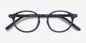 Sophie Navy AcetateEyeglass Frames from EyeBuyDirect, Closed View