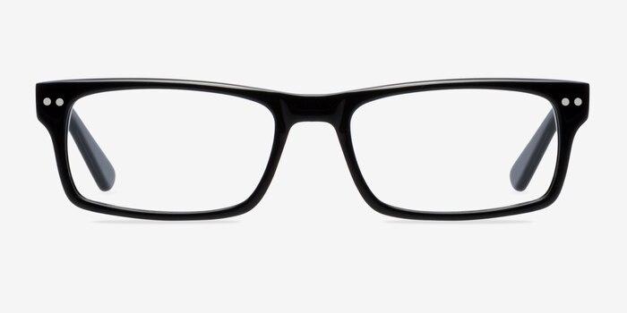 Vancouver Black Acetate Eyeglass Frames from EyeBuyDirect
