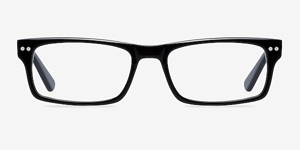 Vancouver Black Acetate Eyeglass Frames