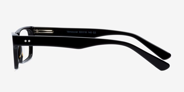 Vancouver Black Acetate Eyeglass Frames from EyeBuyDirect