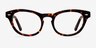 Genesis Écailles AcétateMontures de lunettes de vue d'EyeBuyDirect, Vue de Face