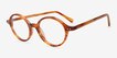 Flavor Tortoise AcetateEyeglass Frames from EyeBuyDirect, Angle View