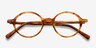 Flavor Écailles AcétateMontures de lunettes de vue d'EyeBuyDirect, Vue Rapprochée