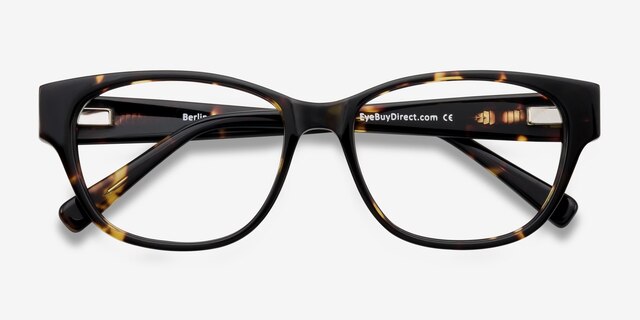 Berlin Tortoise AcetateEyeglass Frames from EyeBuyDirect, Closed View