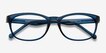Drums Blue PlasticEyeglass Frames from EyeBuyDirect, Closed View