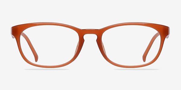 Drums Orange Plastic Eyeglass Frames