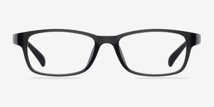 Danny Matte Gray Plastic Eyeglass Frames from EyeBuyDirect