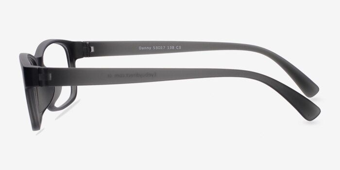 Danny Matte Gray Plastic Eyeglass Frames from EyeBuyDirect