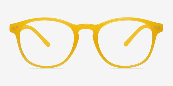 Instant Crush Yellow Plastic Eyeglass Frames