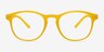 Instant Crush Jaune PlastiqueMontures de lunettes de vue d'EyeBuyDirect, Vue de Face
