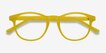 Instant Crush Yellow PlasticEyeglass Frames from EyeBuyDirect, Closed View