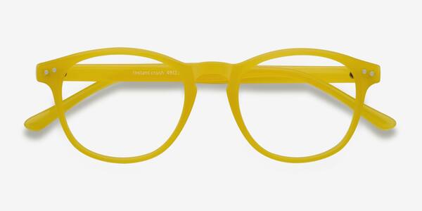 Yellow Instant Crush -  Plastic Eyeglasses