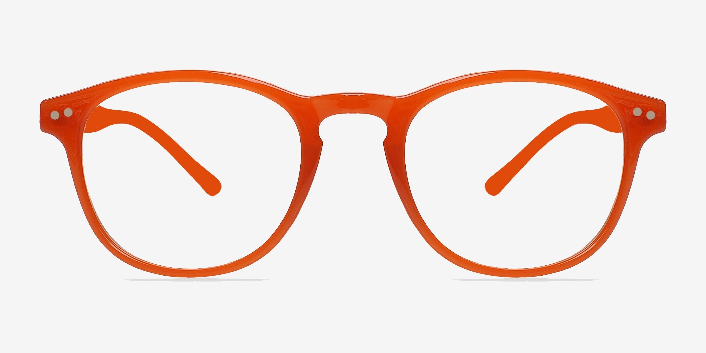 Orange best sale circle glasses