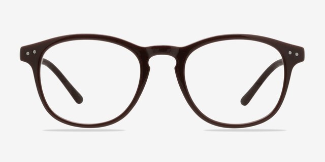 Instant Crush Red PlasticEyeglass Frames from EyeBuyDirect, Front View
