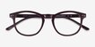 Instant Crush Red PlasticEyeglass Frames from EyeBuyDirect, Closed View