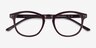 Instant Crush Red PlasticEyeglass Frames from EyeBuyDirect, Closed View