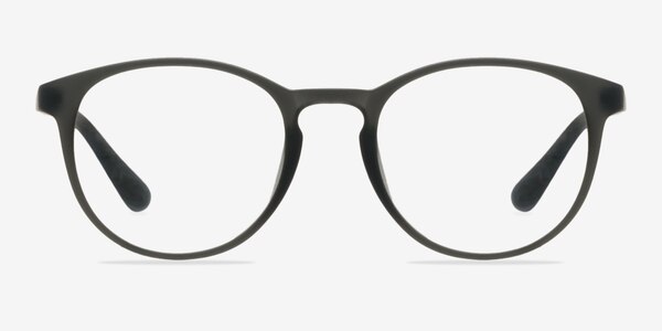 Muse Matte Gray Plastic Eyeglass Frames