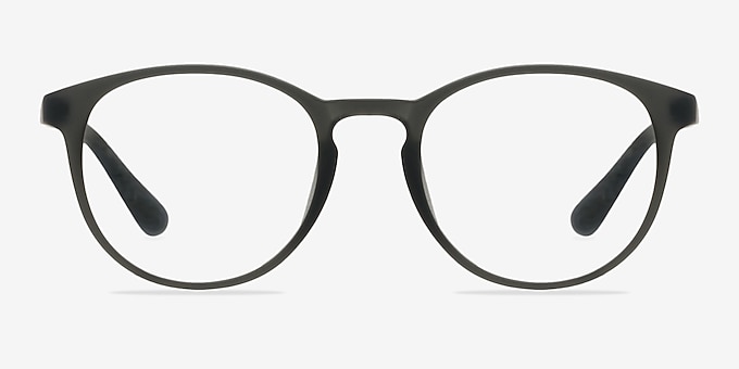 Muse Matte Gray Plastic Eyeglass Frames