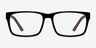 Lexington Black & brown AcetateEyeglass Frames from EyeBuyDirect, Front View