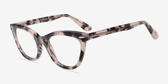 Ellie Gray AcetateEyeglass Frames from EyeBuyDirect, Angle View