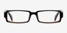 Shasta Brown AcetateEyeglass Frames from EyeBuyDirect, Front View