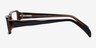Shasta Brown AcetateEyeglass Frames from EyeBuyDirect, Side View