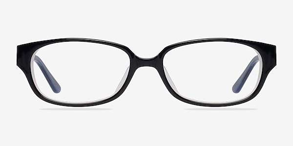 Rogers Black Acetate Eyeglass Frames
