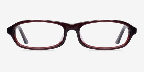 Mexico Burgundy Acetate Eyeglass Frames