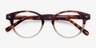 Concept Macchiato Tortoise AcétateMontures de lunettes de vue d'EyeBuyDirect, Vue Rapprochée