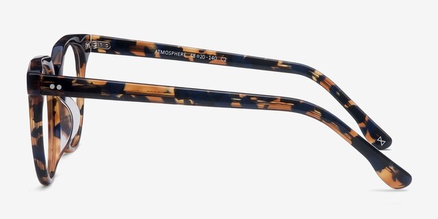 Atmosphere Blueberry Tea AcetateEyeglass Frames from EyeBuyDirect, Side View