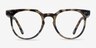 Atmosphere Glazed Tortoise AcetateEyeglass Frames from EyeBuyDirect, Front View