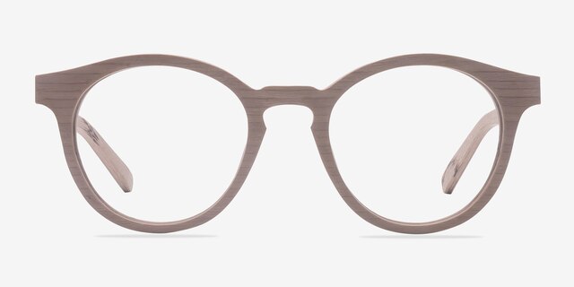Breeze Beige AcetateEyeglass Frames from EyeBuyDirect, Front View