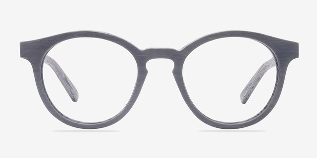 Breeze Gray AcetateEyeglass Frames from EyeBuyDirect, Front View