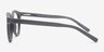 Breeze Gray AcetateEyeglass Frames from EyeBuyDirect, Side View