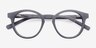 Breeze Gray AcetateEyeglass Frames from EyeBuyDirect, Closed View