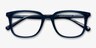 Ornette Blue AcetateEyeglass Frames from EyeBuyDirect, Closed View