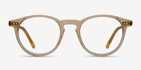 Kyoto  Clear Yellow  Acetate Eyeglass Frames
