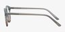 Kyoto Green Striped AcetateEyeglass Frames from EyeBuyDirect, Side View