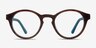 Dreamy Brown Blue Wood-textureEyeglass Frames from EyeBuyDirect, Front View